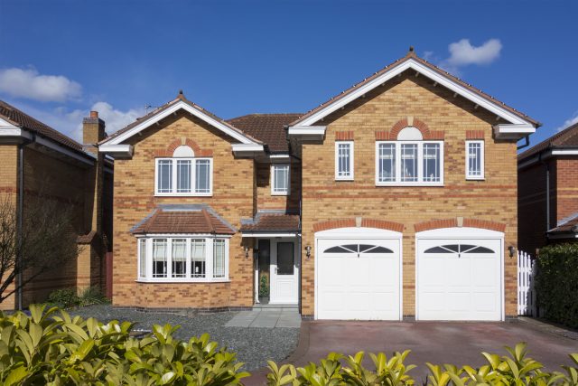 English suburban house.