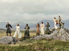 Lauren Whelan And Marwa Noelle Ali Star In Ireland Fashion Week 2026 Campaign: the Ireland Fashion Week 2026 Coming Home campaign cast on the rocks at Roundstone, Connemara, photographed by Damian Foxe