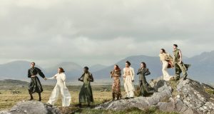 Lauren Whelan And Marwa Noelle Ali Star In Ireland Fashion Week 2026 Campaign: the Ireland Fashion Week 2026 Coming Home campaign cast on the rocks at Roundstone, Connemara, photographed by Damian Foxe